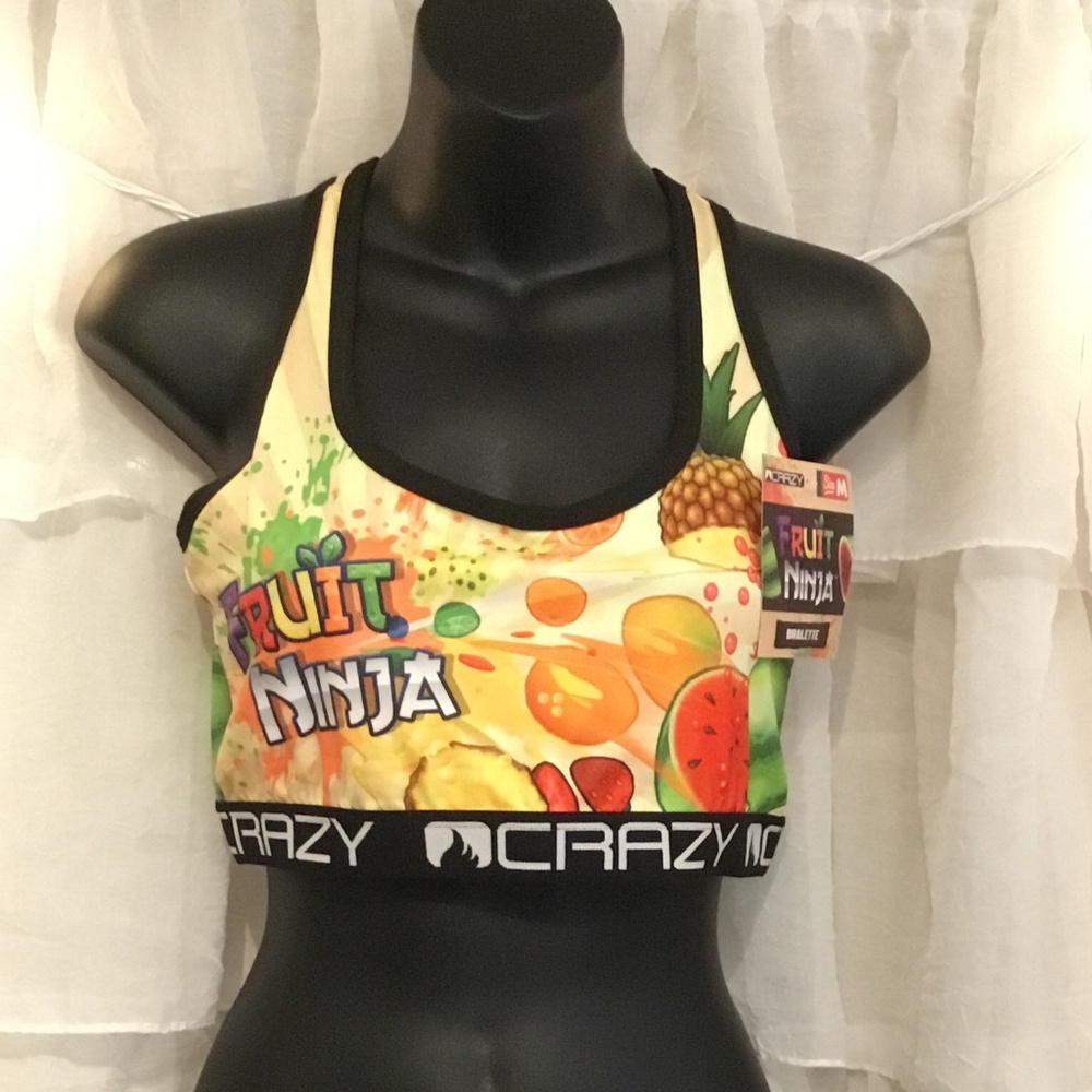 New Crazy Universe Fruit Ninja Bralette